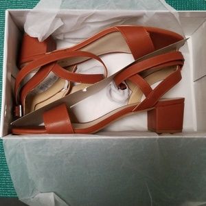 Lila strappy block heel sandal